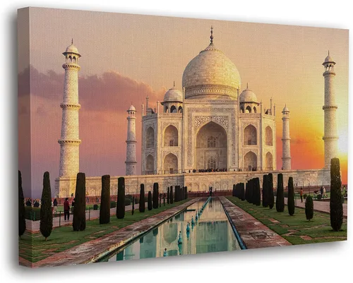 Vista 43 de SpiritualHands Lienzo decorativo para pared, diseño de lugares famosos del patrimonio mundial, carteles enmarcados escénicos, paisajes modernos, 01