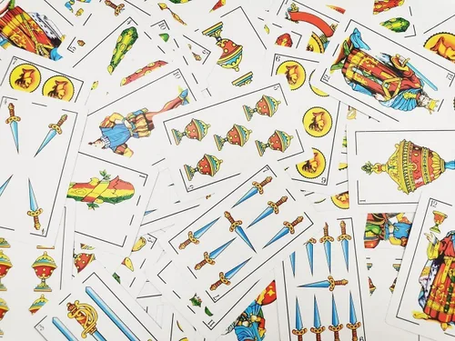Vista 3 de CDBXRA - 12 barajas españolas de cartas españolas, Barajas Españolas Originales Cartas Españolas Originales, Briscas Cards Puerto Rico, Mexican