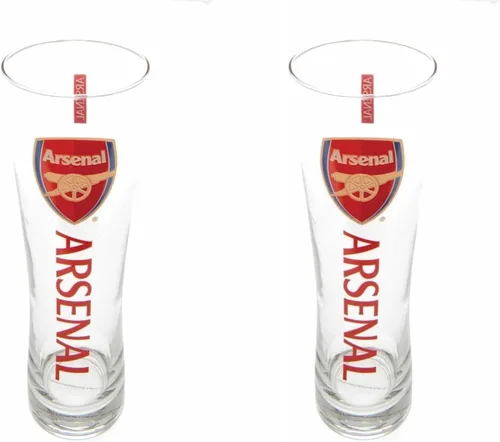 Vista 4 de Copa de cerveza alta oficial del Arsenal, multicolor