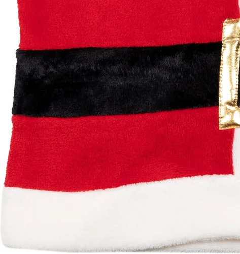 Vista 8 de Dreamwave Conjunto de pijama con capucha y pantalones de forro polar de Papá Noel