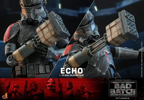 Vista 13 de Hot Toys 1:6 Echo - Star Wars: The Bad Batch, Negro