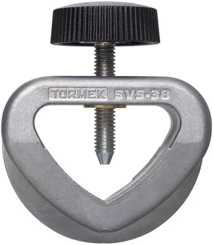 Vista 3 de Tormek Plantilla de herramientas cortas SVS-38: afila herramientas cortas para carpintería como cinceles de madera cortos, gubias de tallado
