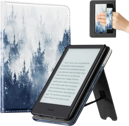 Vista 23 de CoBak Funda para todos los nuevos E-Reader de 6 pulgadas 2024 y 2022 (11 generación), funda inteligente de piel sintética, apagado y encendido
