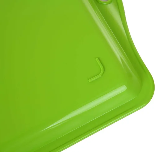Vista 4 de Mintra Home Bandeja de servir duradera (1 unidad, verde) – Plato con asa de 14 pulgadas 'verde