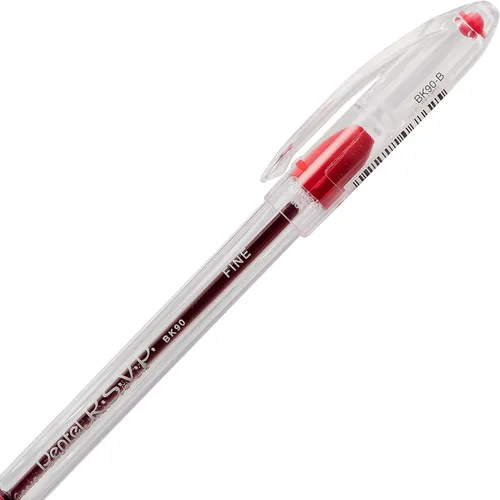 Vista 5 de Pentel RSVP - Bolígrafo de línea fina, (0.028 in), tinta surtida, paquete de 5 (BK90BP5M)