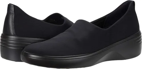 Vista 2 de ECCO Suave 7 cuña sin cordones negro textil