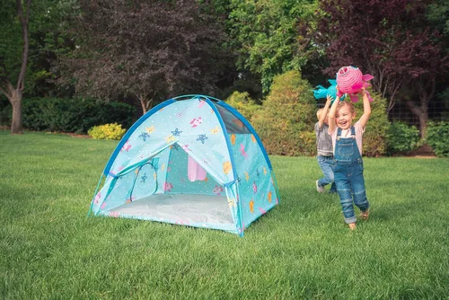Vista 8 de Pacific Play Tents Sea Buddies - Tienda de campaña de cúpula de juego, 48 x 48 x 42 pulgadas de alto, multicolor