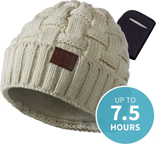 Vista 2 de Crest 2 Zone - Gorro con calefacción para mujer, 7,5 horas de calor