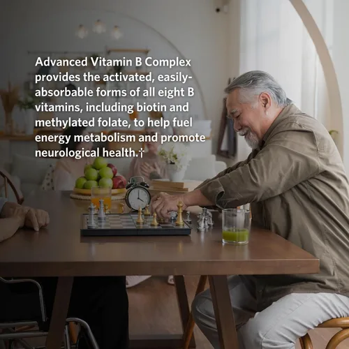 Vista 5 de Cooper Complejo completo de vitamina B metilada, apoyo energético†, 60 cápsulas