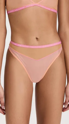 Vista 2 de Calvin Klein Ck One Sheer Pride Tanga de cintura alta para mujer