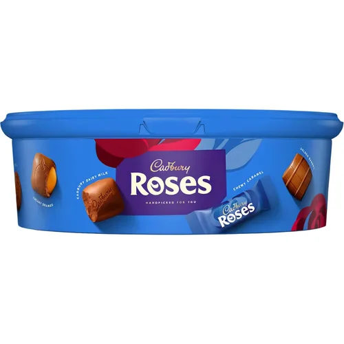 Vista 4 de Cadbury - Roses de chocolate con leche, envase de 550g
