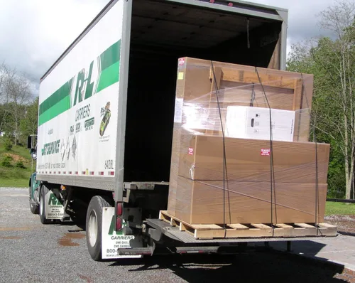 Vista 2 de Caja registradora Stand Store POS Checkout Contador de ventas Barcos Knockdown Maple NUEVO