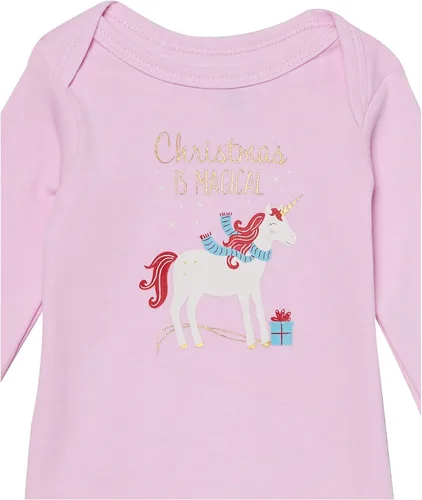 Vista 6 de Hudson Baby Overol de algodón para bebés, muñeco de nieve, 12-18 meses US