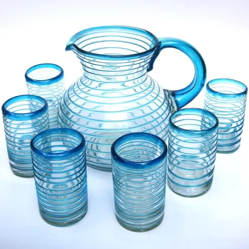 Vista 18 de Vasos de chupito de tequila en espiral ámbar de 2 onzas (juego de 6), vidrio reciclado, sin plomo, sin toxinas (disparo)