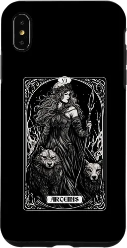 Vista 7 de iPhone 14 Artemis Tarot Card Caza Dios griego Diosa Caso