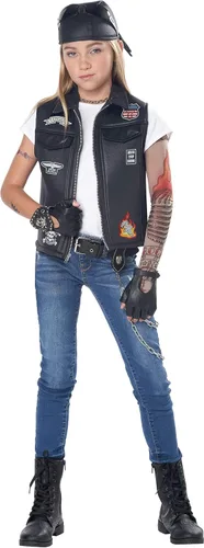 Vista 2 de California Costumes Cool Kid Biker Vest Child Costume