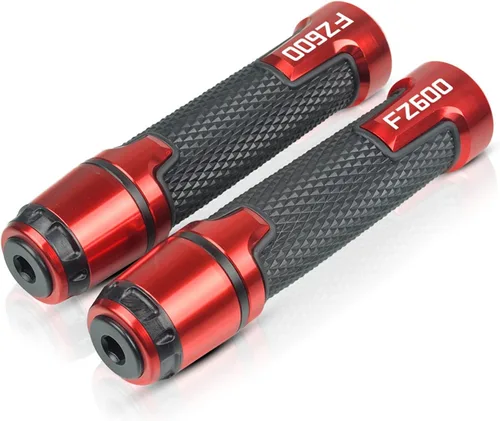 Vista 9 de Tapón para manillar de motocicleta, pomos antideslizantes para mango de scooter extremos de manillar de mano de 7/8 pulgadas 0.866 in con logotipo