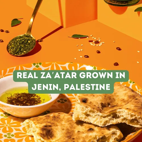 Vista 5 de Za'atar by Z&Z Mezcla de especias Za'atar con especias Zaatar, zumaque y semillas de sésamo tostadas Condimento Za'atar para panes, ensaladas