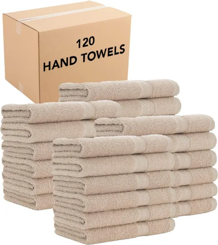 Vista 24 de Arkwright True Color - Paños de lavado suaves, 100% algodón, paquete de 12 unidades, ligeros, 475 GSM, absorbentes y de secado rápido para cara