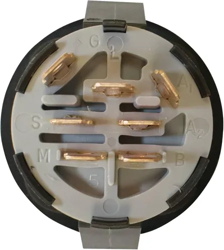 Vista 2 de Stens Interruptor de encendido 430-445 compatible con/reemplazo para John Deere 155C, L100, L105, L107, L110, L120, L130, G110, Some Scotts, MTD All