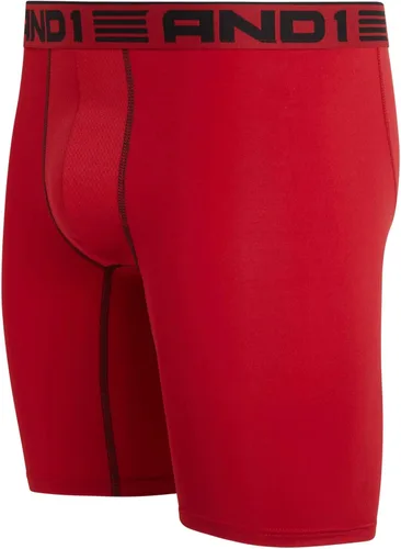 Vista 4 de AND1 Men's Underwear 6 Pack Long Leg Performance Compression Boxer Briefs (S-3XL)