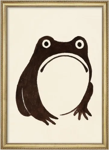Vista 98 de MUDECOR Lienzo enmarcado prémium para pared, pinos nevados en bosque de invierno, ilustraciones modernas, arte contemporáneo, escénico, divertido