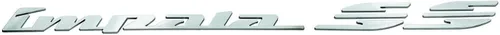 Vista 3 de 2 calcomanías de repuesto para Impala Ss para el panel trasero del panel trasero de Impala 3D, para Impala 1994 1995 1996 (cromado)