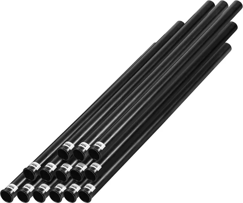 Vista 8 de Izzo Golf Tubo de plástico negro para palos de golf