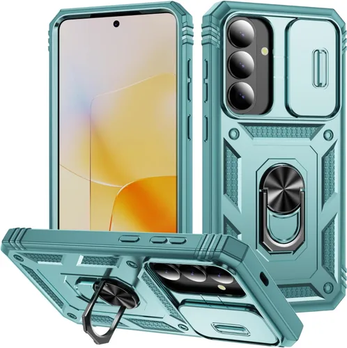 Vista 18 de Funda para Galaxy Note 20 Ultra, a prueba de golpes, resistente a los impactos con cubierta protectora de lente deslizante para Samsung Galaxy Note