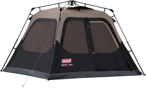 Vista 6 de Coleman 4/6/8/10 Person Instant Camping Tent with 1-Minute Setup, Large Family Tent with Pre-Attached Poles, Air Vent, & Carry Bag, Sets Up in About