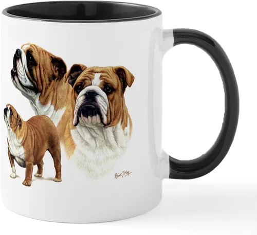 Vista 24 de CafePress French Bulldog Mug 11 oz (325 ml) Ceramic Coffee Mug