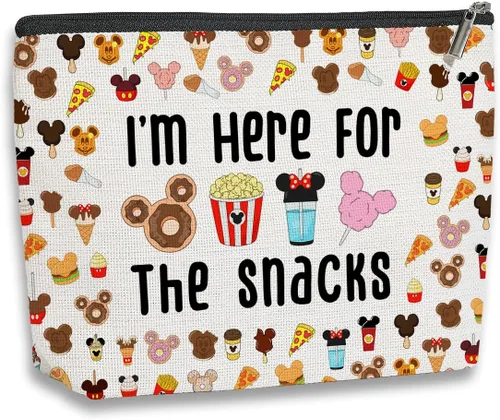 Vista 10 de Bolsa de maquillaje para fanáticos, regalos para mujeres, amantes de las canciones, amantes de la película, bolsa de cosméticos, regalo de viaje