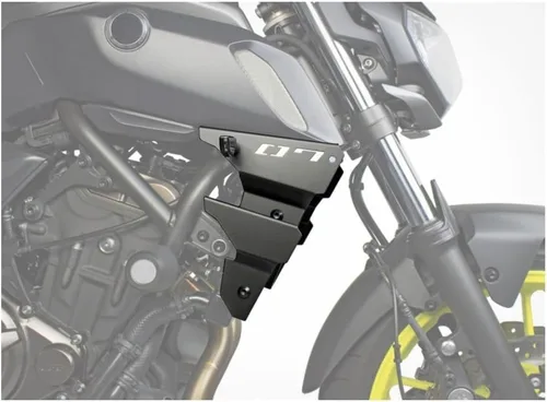 Vista 3 de Protector de rejilla de radiador 2022 2023 Cubierta lateral de radiador para motocicleta Radiador Grill Protector para Ya&maha MT-07 FZ-07 2021 MT07