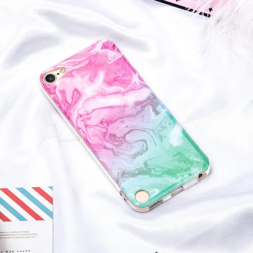 Vista 4 de IDWELL - Funda para iPod Touch 7ª generación con 2 protectores de pantalla, funda para iPod Touch 6 y iPod 5, ajuste delgado, antiarañazos