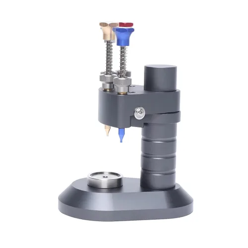Vista 4 de Kaibrite Kit de reparación de prensatelas manuales de reloj de alta precisión, 4 tamaños de aguja, material de acero, fácil de usar, larga vida útil