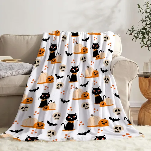 Vista 13 de Cute Ghosts - Manta de bebé personalizada para recién nacido, regalos para Halloween y Navidad, 40 x 30 pulgadas