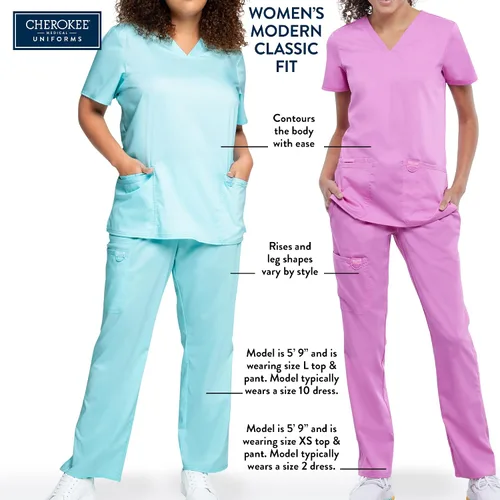 Vista 3 de Cherokee WW115 - Pantalón médico para mujer