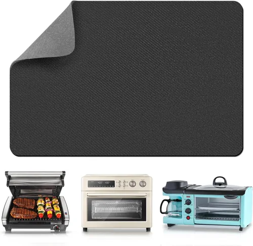 Vista 13 de LOPNUR Deslizador de Electrodomésticos Pequeños de 12"x8", Deslizadores de Electrodomésticos para Electrodomésticos de Cocina, Bandeja Deslizante
