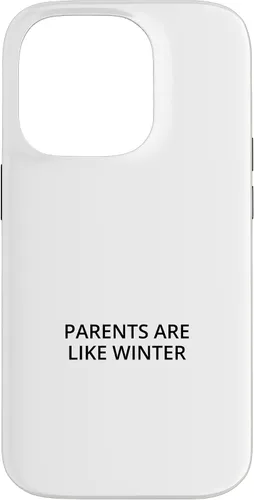 Vista 17 de iPhone 16 Parents are like winter Case