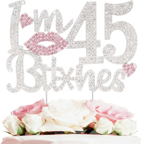 Vista 13 de ¡Soy el topper de pastel de cumpleaños número 15 divertido en oro y rosa con strass - ¡Feliz cumpleaños número 15, saludos a los quince años!