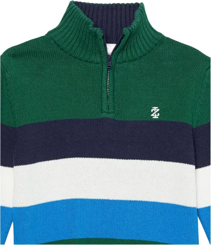 Vista 4 de IZOD Conjunto de suéter de 3 piezas para niños, camisa de vestir y pantalones
