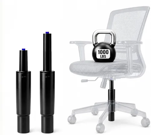 Vista 12 de MySit Cilindro de Elevación de Gas de Repuesto para Silla de Oficina con Carrera de 2.2", Resistente 450 libras, Varilla de Resorte de Gas Más