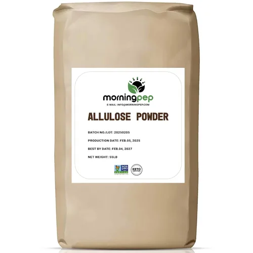 Vista 10 de Morning Pep Edulcorante de Alulosa 2 lb – Alternativa de Azúcar Sin Calorías, 100% Puro, Sin Eritritol, Verificado por el Proyecto No-OMG