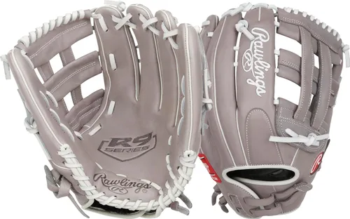 Vista 9 de Rawlings Guantes de sóftbol R9 Fastpitch Tamaños 11.5 a 13 pulgadas Múltiples estilos