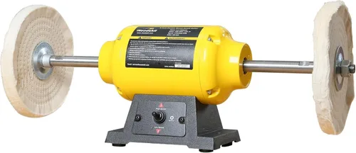 Vista 7 de Pulidora de banco de 4.0 A, máquina pulidora de joyería de 6 pulgadas, pulidora de banco de 3450 RPM con ruedas de pulido duras y de franela