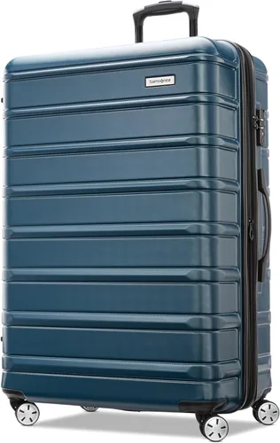Vista 64 de Samsonite Omni 2 - Equipaje rígido extensible con ruedas giratorias, Plateado (Arctic Silver)