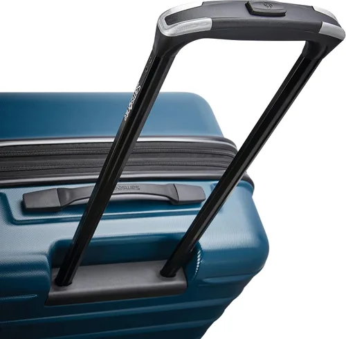 Vista 2 de Samsonite Omni 2 - Equipaje rígido extensible con ruedas giratorias, Verde azulado (Nova Teal)