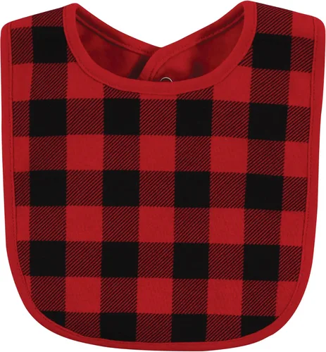 Vista 206 de Hudson Baby Conjunto de babero y calcetines unisex de algodón para bebé