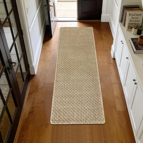 Vista 45 de PURE ERA Alfombra Antideslizante para Escaleras, Tapete Adhesivo, Antideslizante, Resistente al Deslizamiento, Felpudo para Interiores, Alfombra