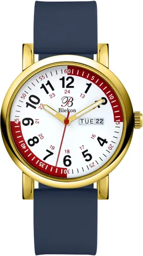 Vista 10 de Blekon Pulsometer Nurse Watch with Secondhand – Scrub Matching Band Colors for Medical Professionals – Super Easy to Read Dial w/Day and Date